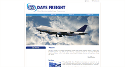 Desktop Screenshot of 365daysfreight.com